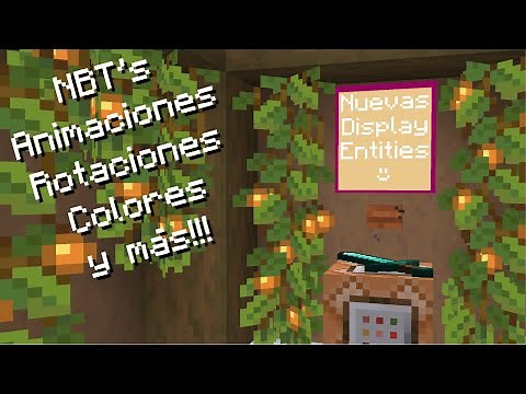 TUTORIAL Cómo usar las nuevas display entities | Minecraft Java 1.19.4