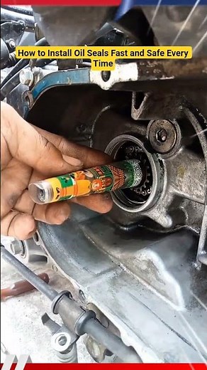 How to Install Oil Seals Fast and Safe Every Time #shorts #mechanic