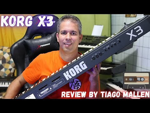 KORG X3 - 1993 - TEST SOUNDS - (FACTORY SOUNDS) REVIEW by TIAGO MALLEN #korg