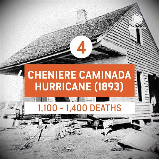 From Hurricane Katrina to the Great Galveston Hurricane, here are the top 5 deadliest hurricanes in US history. | AccuWeather