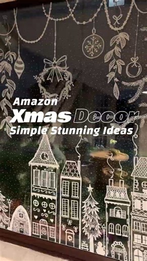 Transform Your Windows in Seconds! | 👉🔗 Comments Bio #amazonfinds #usashorts #christmasdecor #decor