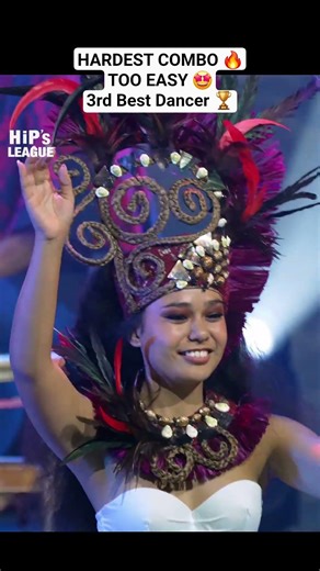 🔥🤩 She made it look too easy – the hardest Tahitian combo by Hereiti🏆 #tahitiandance #hipsleague