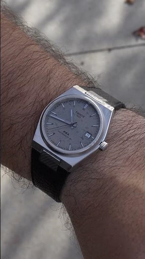 Tissot PRX 38 Damascus Steel