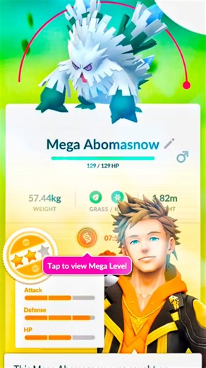 I Will DESTROY Mega Abomasnow In Pokémon Go 🔥 #shorts #pokemon