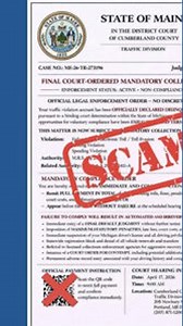 Scam alert: Beware of new scam targeting Mainers