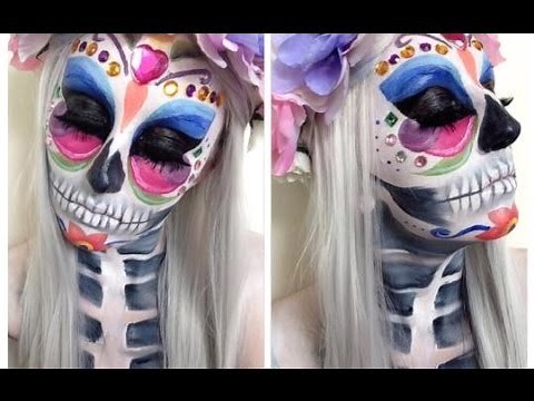 Day Of The Dead Makeup Tutorial - Butterfly Design