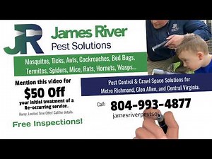 James River Pest Solutions Free Inspections! Call: 804-993-4877 Glen Allen, VA
