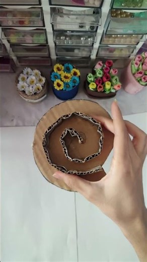 DIY amazing sea shell from cardboard