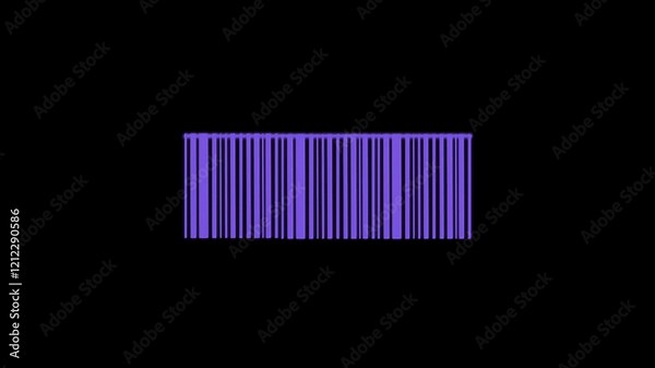digital QR code animation Scan qr code icon with laser barcode QR code scanner animated mobile phone money online pay paying payment phone qr qr code quick reader response scan Stock Video