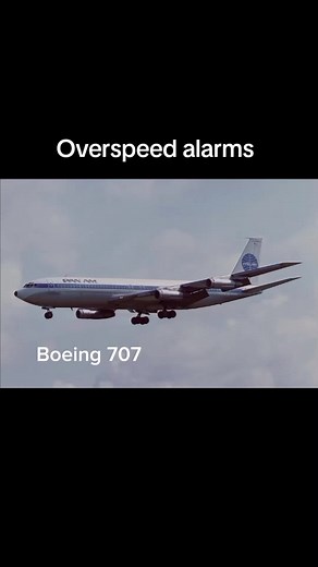 Overspeed Alarm Sound in Airplanes