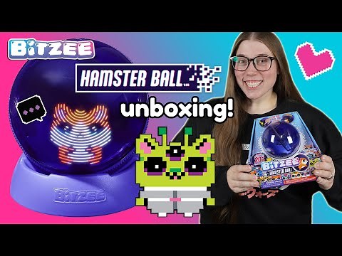 Bitzee Hamster Ball Unboxing & First Impressions 🐹 | Tutorial & Menu Walkthrough