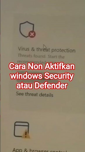 How to Disable Windows Security or Defender #tutorial #windows