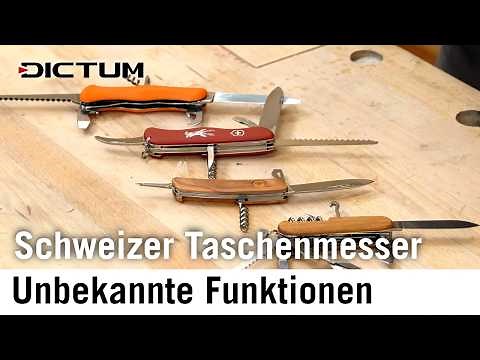 Are you familiar with these features on pocket knives? New and forgotten tools on Swiss Army knives.
