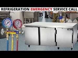 Refrigeration Service Call: Wine Cooler Refrigerator Not Cooling Properly (Evaporator Fan Repair)