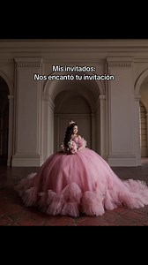 Invitación digital para quince años en rosa – plantilla sencilla