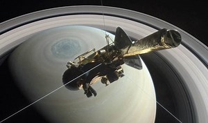 NASA's Cassini spacecraft makes first drive past Saturn