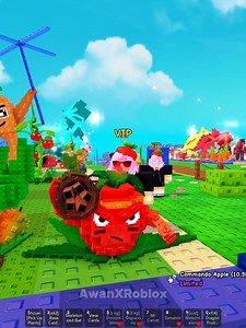 Commando Apple is big joke #roblox #plantsvsbrainrots | AwanXRoblox