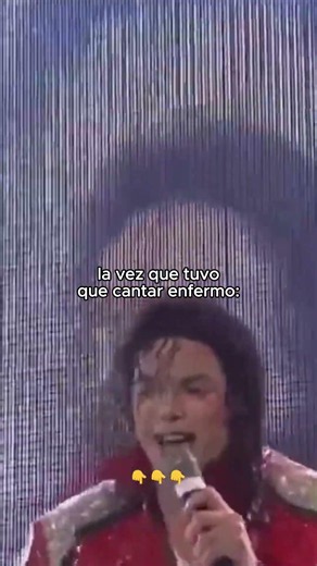 Michael Jackson cantó un concierto ENTERO con laringitis #michaeljackson
