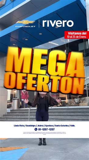 Mega Ofertón en Chevrolet Rivero: Estrena Hoy