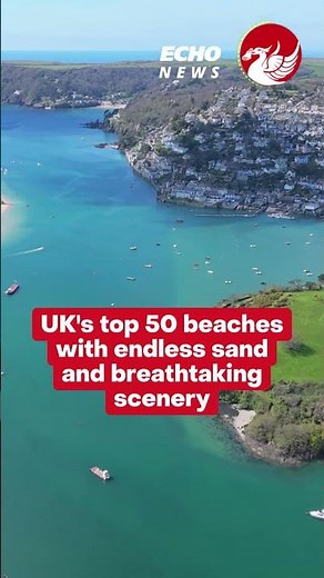 UK's top 50 beaches with endless sand and breathtaking scenery