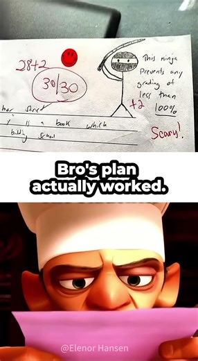 Bro Really Used a Ninja for 100% 🥷💯 #SchoolLife #BigBrain #Winning