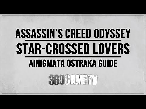 Assassin's Creed Odyssey Star-Crossed Lovers Ainigmata Ostraka Location/Solution (Petrified Islands)