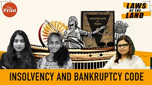 The Insolvencyand Bankruptcy Code was introduced as one of the biggest insolvency reforms, at a time when the Indian banking sector was suffering from an NPA crisis. IBC came with the promise to rectify this, and bring uniformity to India’s scattered bankruptcy laws. What does this law say and is it actually equipped with bringing about such massive transformations in the country? In the tenth episode of ThePrint's #Lawsoftheland, Supreme Court lawyer Swarupama Chaturvedi answers all these quest