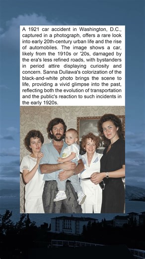 "The 1921 Washington Car Accident That Captures a Moment in Time"