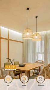TORCHSTAR A19 LED Light Bulbs 60W Equivalent, UL Listed, 5000K Daylight, Dimmable, 9W, 800lm, Flicker Free, E26 Standard Base LED Bulb for Ceiling Fan, Lamp, 15,000hrs, Pack of 6