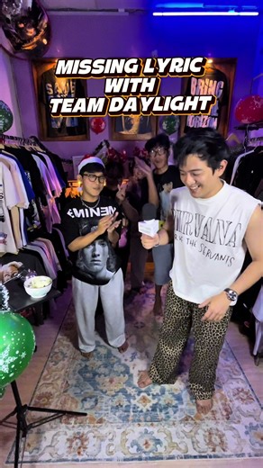 Missing Lyrics from Daylight Team