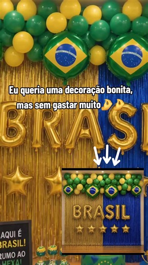 kit festa decoração copa do mundo #festas #aniversário #viral #copadomundo #brasil