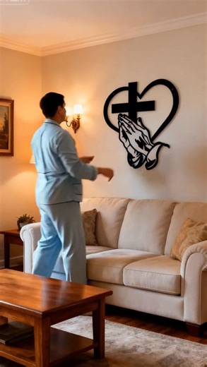 14K reactions · 901 shares | ✨ 【Heart Cross Wall Art】Illuminating faith and warmth in the name of love!  Metal openwork craftsmanship, where heart and cross artfully unite, symbolizing eternal love and grace~  Minimalist luxury style, versatile for living rooms/studies/bedrooms, elevating home aesthetics and spirituality!  Exquisite gift box packaging, perfect for personal cherishing or gifting to loved ones, conveying blessings and serenity! | Homebbc.net | Facebook