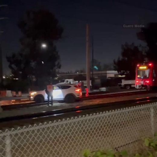 CAUGHT ON CAMERA: DUI Driver Gets Stuck on Trolley Tracks in Chula Vista CHULA VISTA, Calif. — A woman was arrested Wednesday night after police say she drove onto trolley tracks and became stuck at the Palomar Street Trolley Station in Chula Vista. The incident was reported around 7:40 p.m. on February 25, 2026. Authorities initially received calls of a vehicle that had allegedly been struck by a trolley. When officers arrived, they found a woman seated inside her car, which was stopped directl