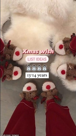 Xmas wish LIST IDEAS 13-14 years