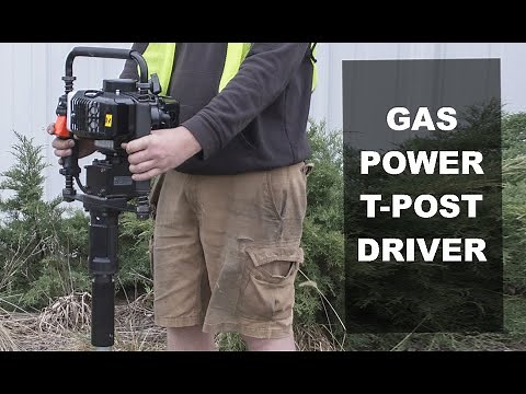 32.7cc Gas Powered T-Post Driver