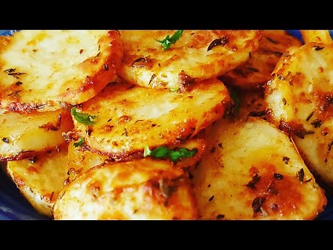 Crispy Sliced Potatoes | How to make crispy potatoes in oven | Crispy potato snack | Ep.#53