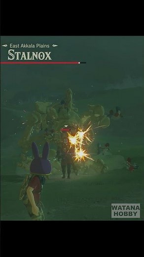 Summoning a Cucco Army to Take on Stalnox 🐔 The legend of Zelda: Breath of the Wild #zelda #cucco