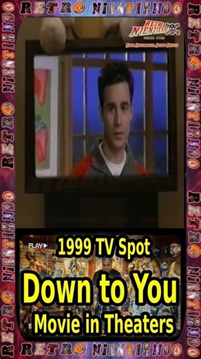 1999 Down to You Movie TV Spot in Theaters Freddie Prinze Jr. & Julia Stiles in 2000! 🍿 Down To You