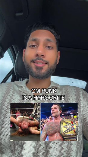 Like it or not CM Punk is a hypocrite and has become the exact thing he used to speak against #wwetiktok #cmpunk #wwefan #wrestletok #fyp