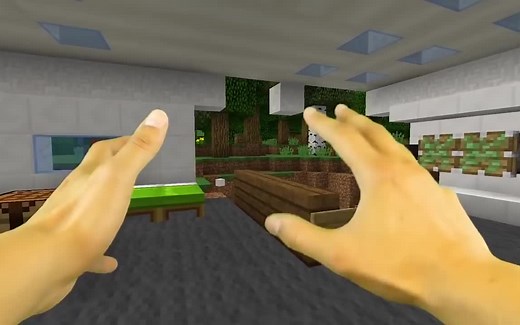 真人版minecraft！minecraft动画【HD】