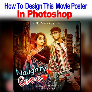 CREATE Movie Poster in Photoshop - Full Tutorial Easy Steps & Easy to Learn . | Shiv Gutam
