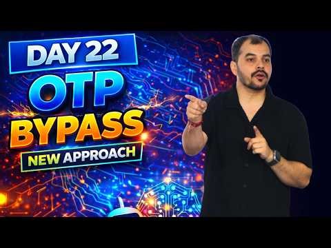 Day 22 How to Bypass OTP Verification 😱 | Bug Bounty Tutorial | hacker vlog