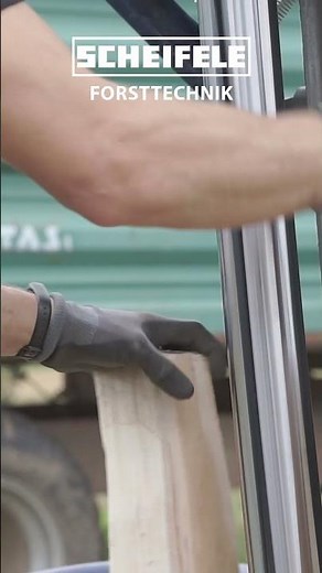 SCHEIFELE Holzspalter im Einsatz. Maximale Spaltkraft für jede Holzlänge.