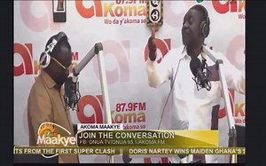Captain Smart and Kofi Asante of Akoma 87.9 FM are live on #AkomaMaakye Tune in and enjoy the show. #OnuaMaakye | Onua TV