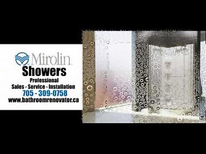 Mirolin Showers, bathroom renovating ideas and designs from the Bathroom Renovator, Barrie, Ontario.