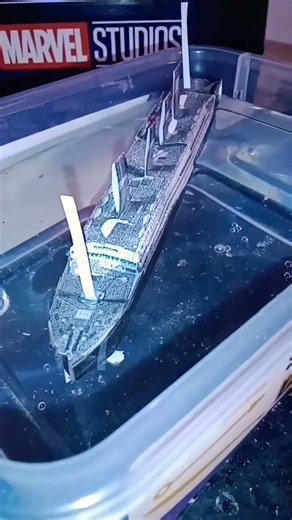 paper Titanic sinking #titanic #film #movie