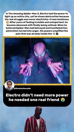 Electro’s Real Problem Was Never His Powers 😔 | The Amazing Spider-Man 2 (2014)