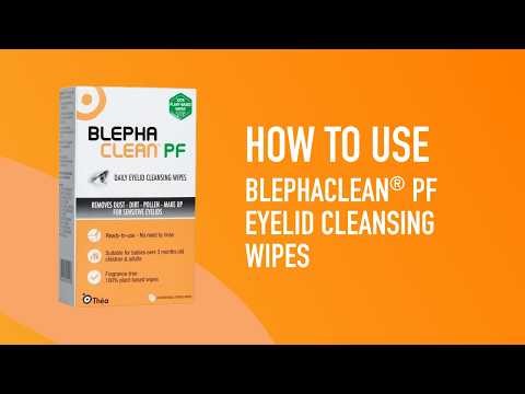 How to Use Blephaclean® PF Eyelid Cleansing Wipes (Tutorial)