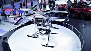 Xpeng Unveils Flying Electric Vehicle Prototype At Beijing Motor Show
