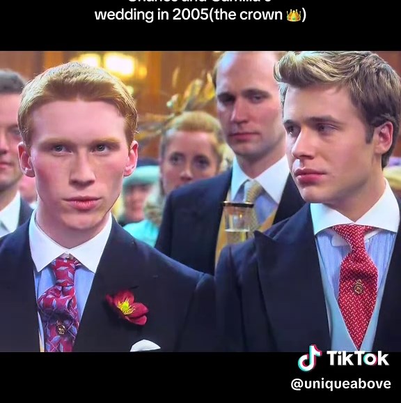 The Crown: Charles & Camilla's 2005 Wedding Skit 👑